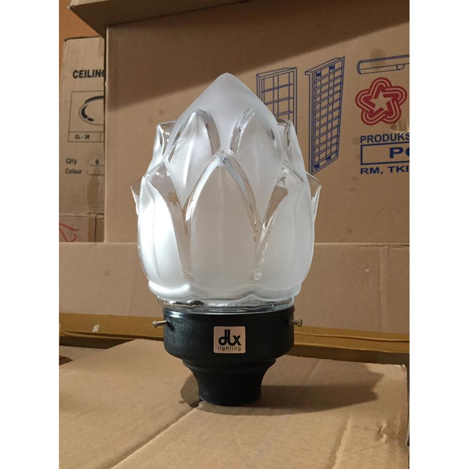 Sale Dlx Lighting Tf - 90K Lampu Taman Pilar Kaca Naga