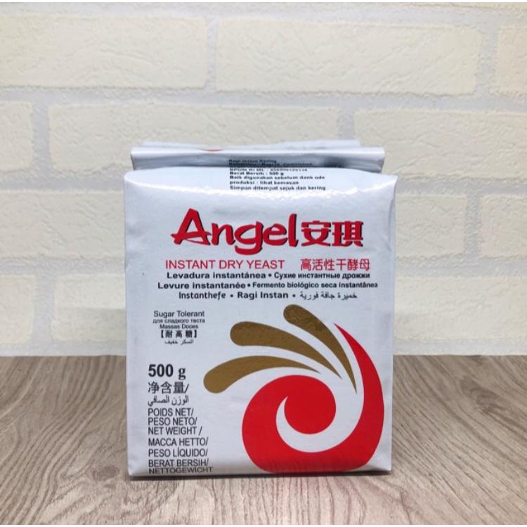 Ragi Instant Roti Kue Angel Instant Dry Yeast - Ragi Instant 500gr