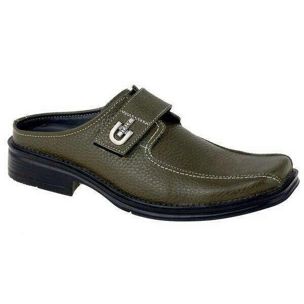 Sepatu Bustong Kulit Asli /sepatu Sandal Kulit Pria