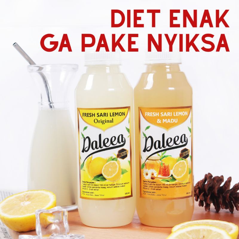 

Sari Lemon Daleea & Lemon Madu 500 ml