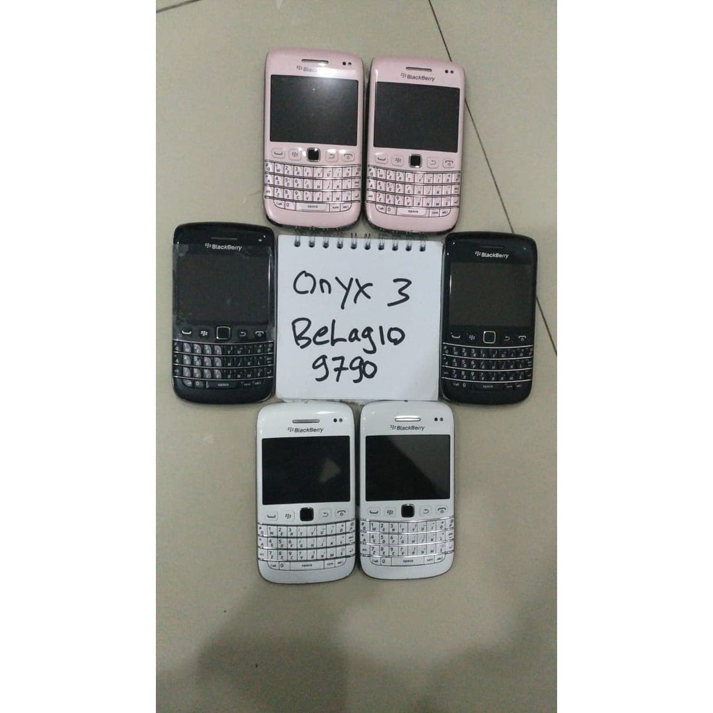 BARU   Blackberry BB Belagio Onyx3 9790 3G Original EX Resmi   Murah