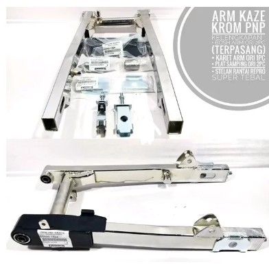 AREM ARM KAZE KROM CHROME PNP HONDA CB GL MEGAPRO TERMURAH