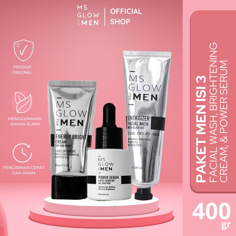 Ms Glow Men / Ms Glow Men Original / Paket Ms Glow Men / Ms Glow For Men Original
