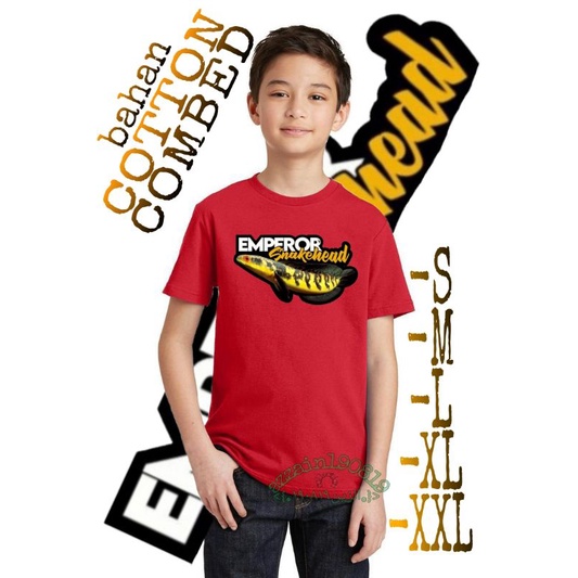 kaos anak channa snakehead/andrao/stewarti/limbata/auranti/maru/pulchra/blue pulchra/barca/marulioid