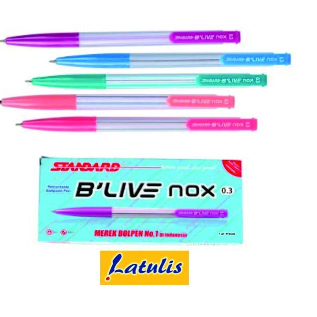 

<XeJ ✿> Pulpen / Pena / Bolpen Standard B'Live Nox //Pengiriman tercepat