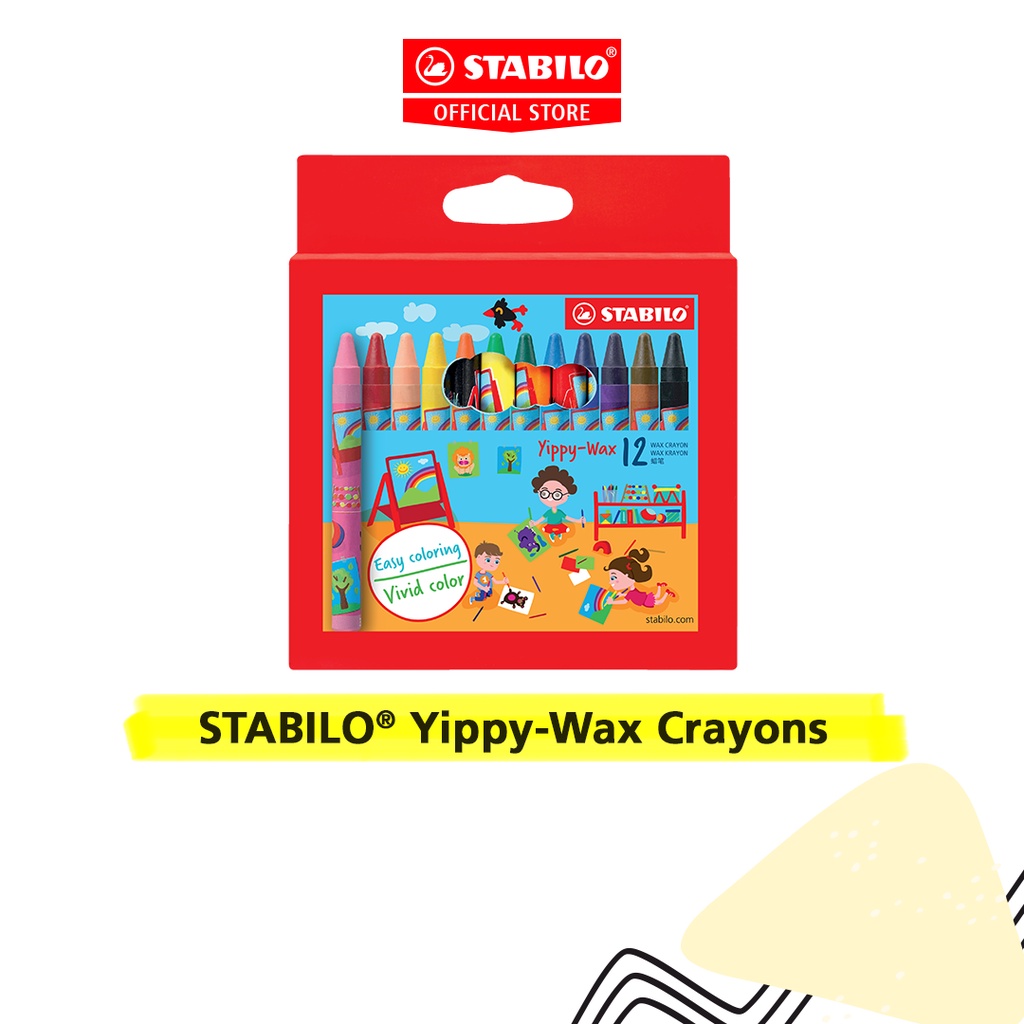 STABILO Yippy-Wax Crayon / Crayon / Krayon