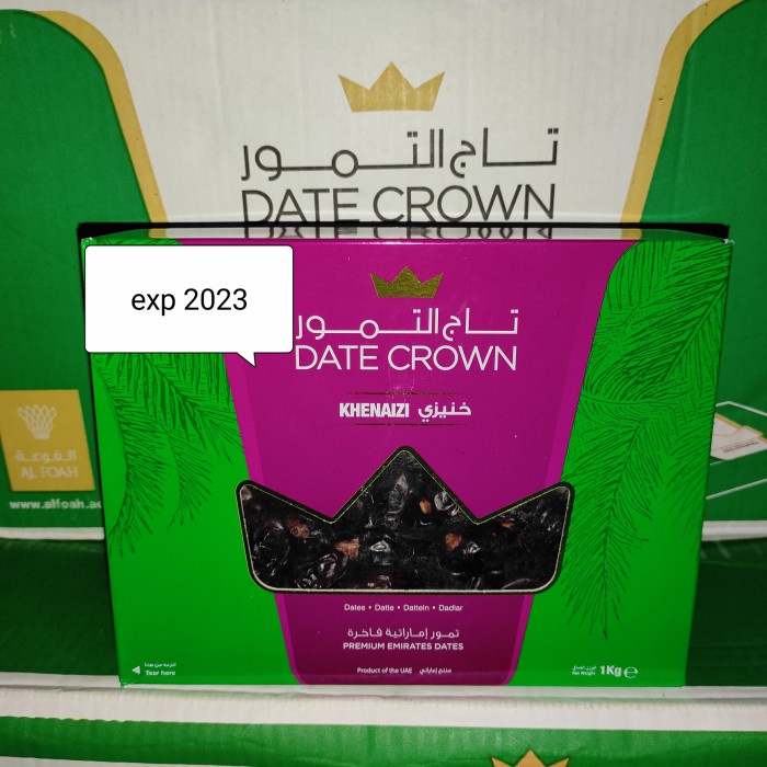 

Kurma Date Crown Khenaizi 1 kg kualitas premium