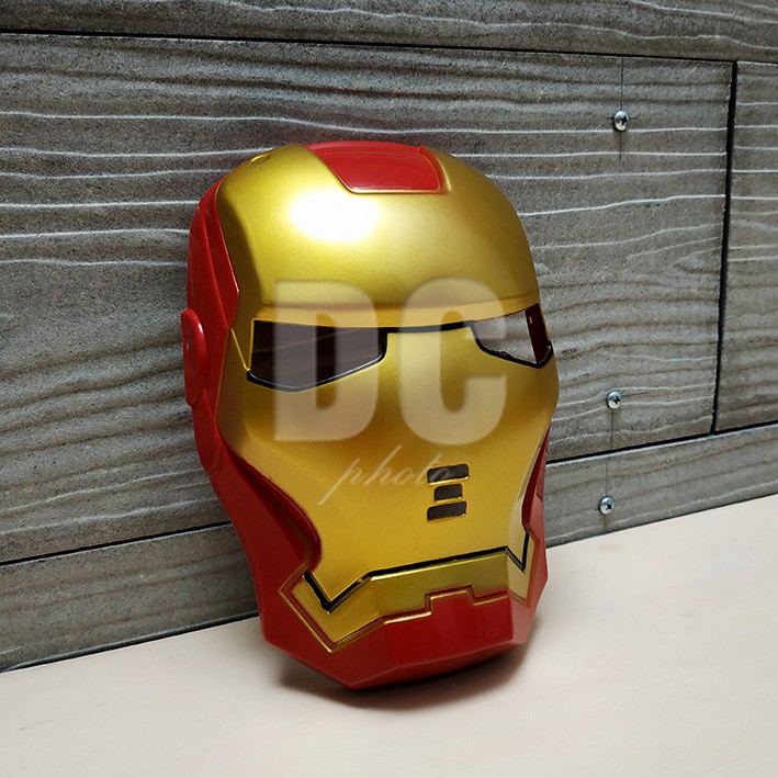 MAINAN 044 || Mainan Anak Topeng Avengers MASK IRONMAN Hero | Mainan Topeng Marvels Superhero Merah Hitam