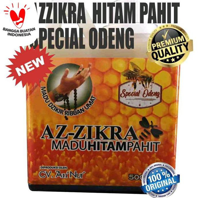 

Madu Hitam Pahit Az Zikra Azzikra Adz Dzikra Asli / Original
