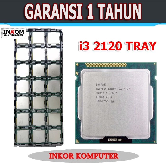 Processor Intel Core i3 2120 LGA 1155 Tray isi 21 Pcs