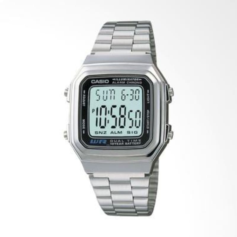 Jam Tangan Casio A178 WA Original Water Resistant