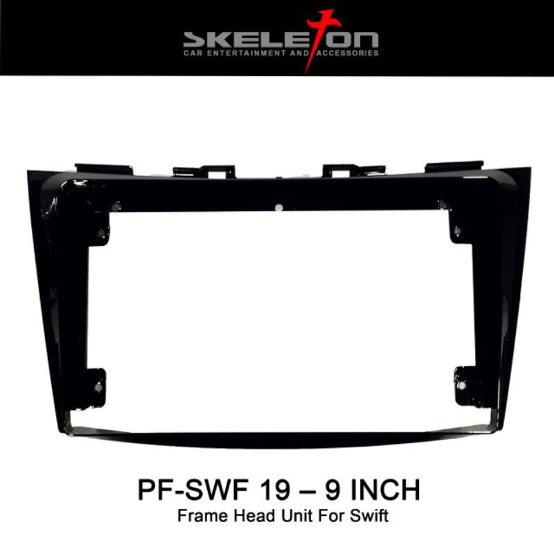 FRAME HEAD UNIT ANDROID 9 INCH SUZUKI SWIFT 19 UP SKT-PFSWF19- 9 INCH