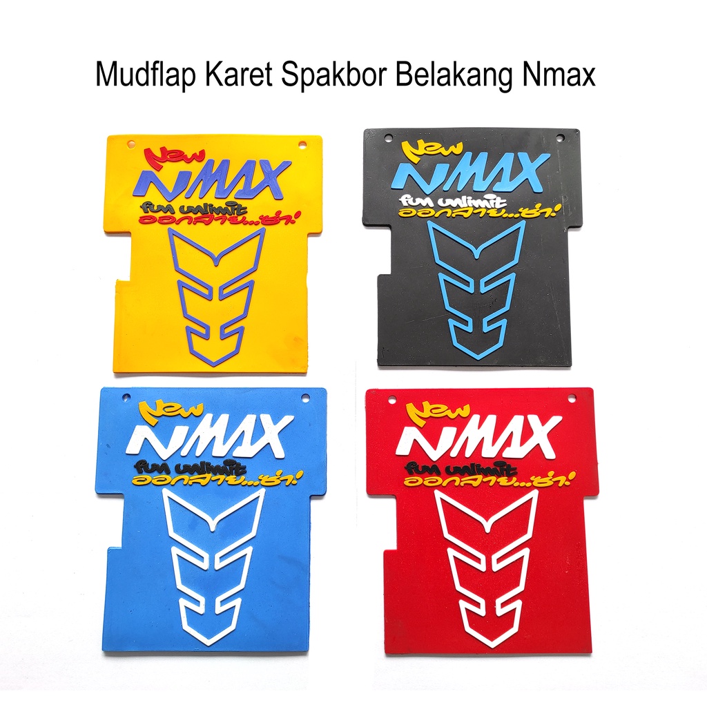 Mudflap Nmax - Mudflap Karet Spakbor Kolong Belakang Penahan Lumpur Dan Air