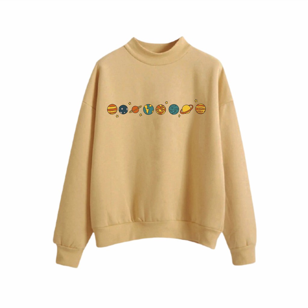 ALL PLANETS SWEATER UNISEX - ATASAN KEREN PREMIUM