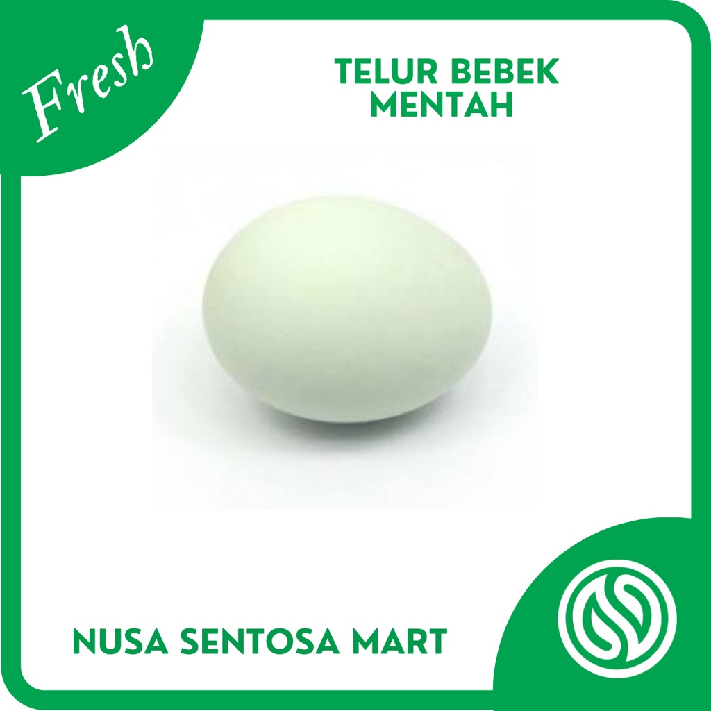

Telor Bebek Mentah / Telur Bebek Mentah 1 Butir