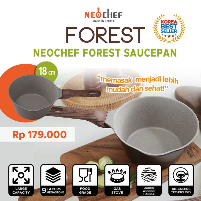 Saucepan Neochef Forest Panci Susu