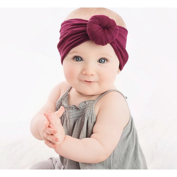 C41 Bandana kain bayi / bandana kain anak import motif donat