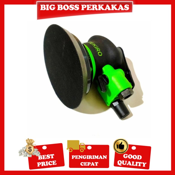 Tekiro Air Sander 5" - Vacum Orbital Sander - Alat Amplas Tenaga Angin #98
