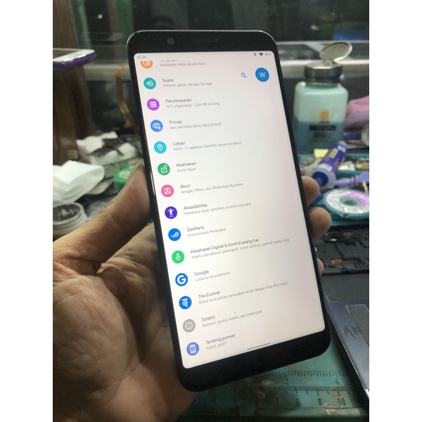LCD Asus Zenfone Max Pro M1 Copotan