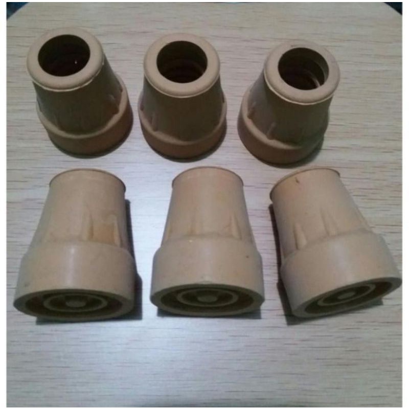 karet bawah tongkat ketiak - karet kruk bawah