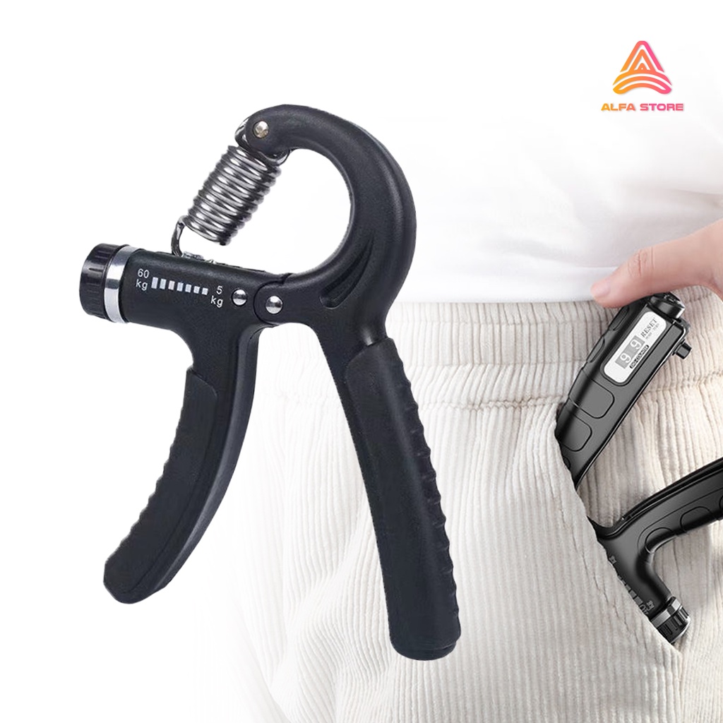 Alat Olahraga Otot Tangan Handgrip Hand Grip 5-40kg Adjustable Power