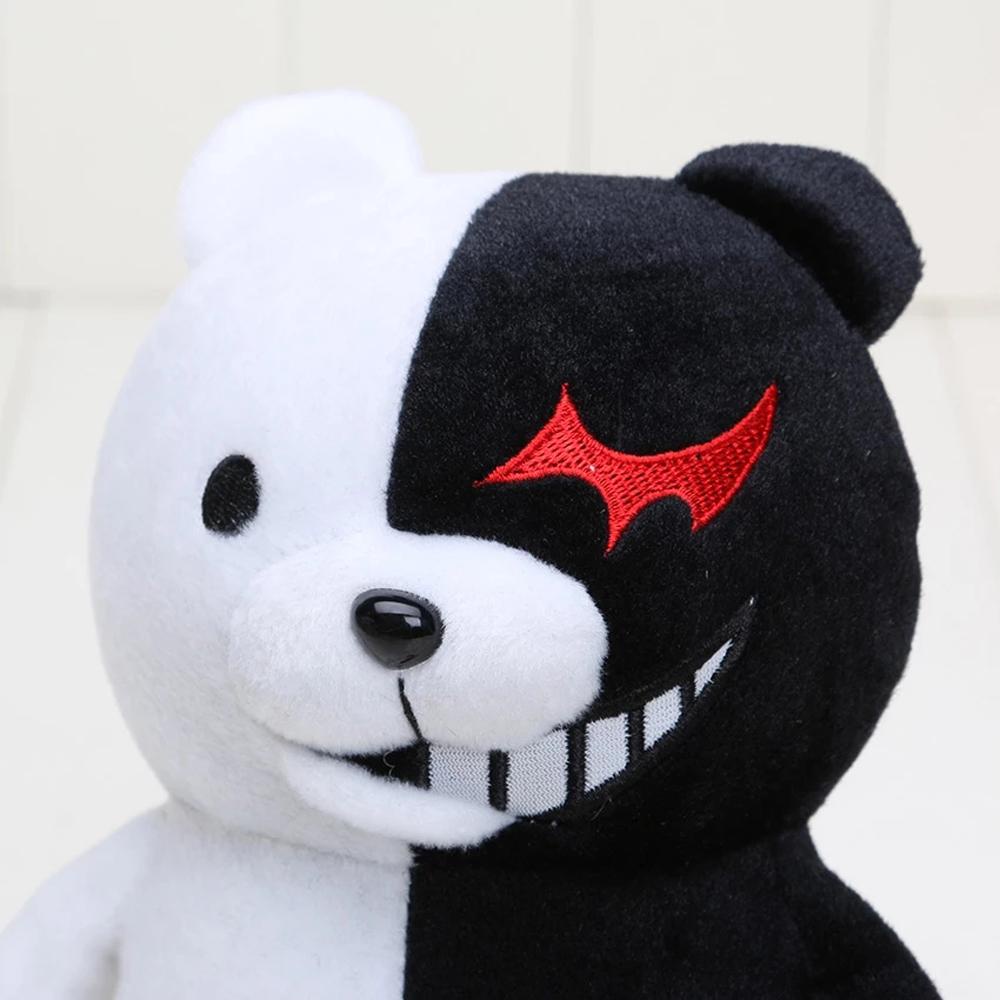 Quinton Dangan Ronpa Super Danganronpa Untuk Anak Boneka Binatang Boneka Mainan Boneka Beruang Hitam &amp; Putih