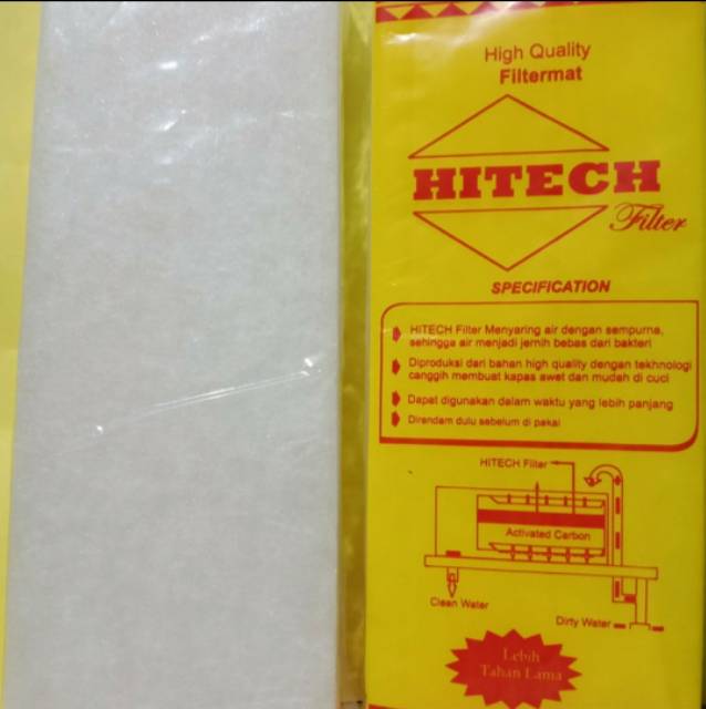 Recent Kuning Hi tech Hitech kapas busa media filter kolam aquarium