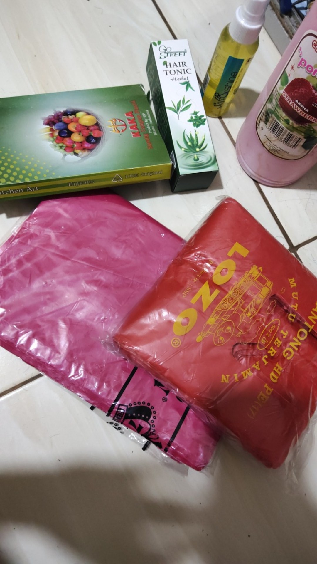 Plastik Hd Oval Ukuran 25x35 Polos Warna Isi 100 Lembar