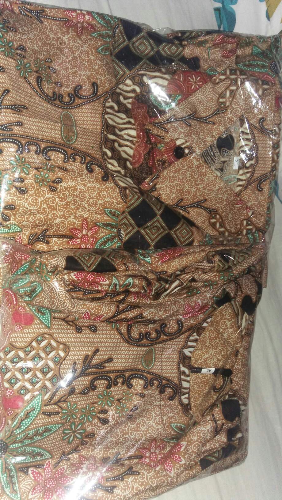 Batik Couple Keluarga Sania Ruffle Ori Ndoro Jowi Dnt Motif Toples