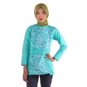 Blus Batik I Blouse Batik I Baju Batik Atasan Wanita I Baju Kerja Batik Wanita  Alice