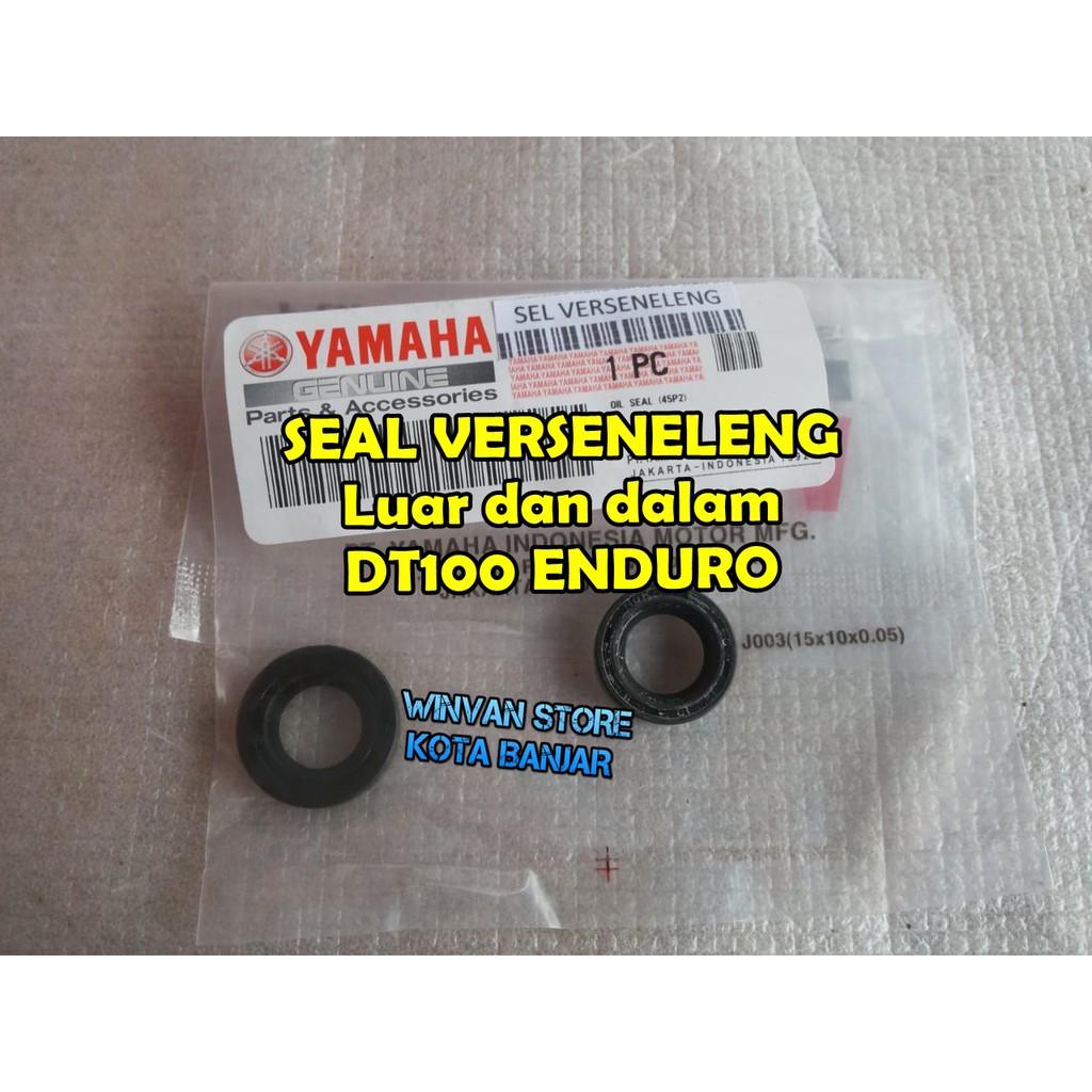 Seal operan Verseneleng Yamaha DT  seal as Perseneleng dalam tutup perseneling luar DT100 Original