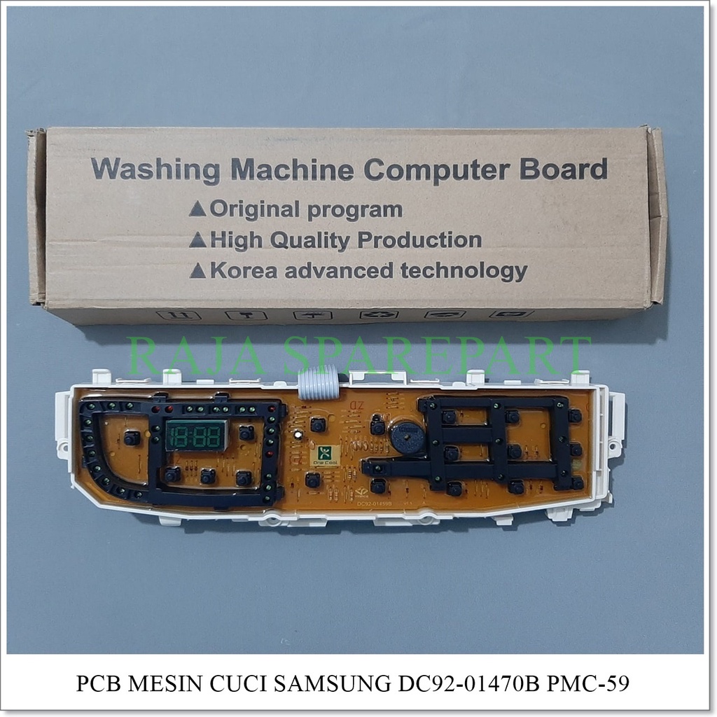 PCB/Panel/Modul Mesin Cuci Samsung DC92-01470B (WA95F5, WA11F5S7, WA95F5S3, WA95F5S5, WA11F PMC-595S5, WA12F5)