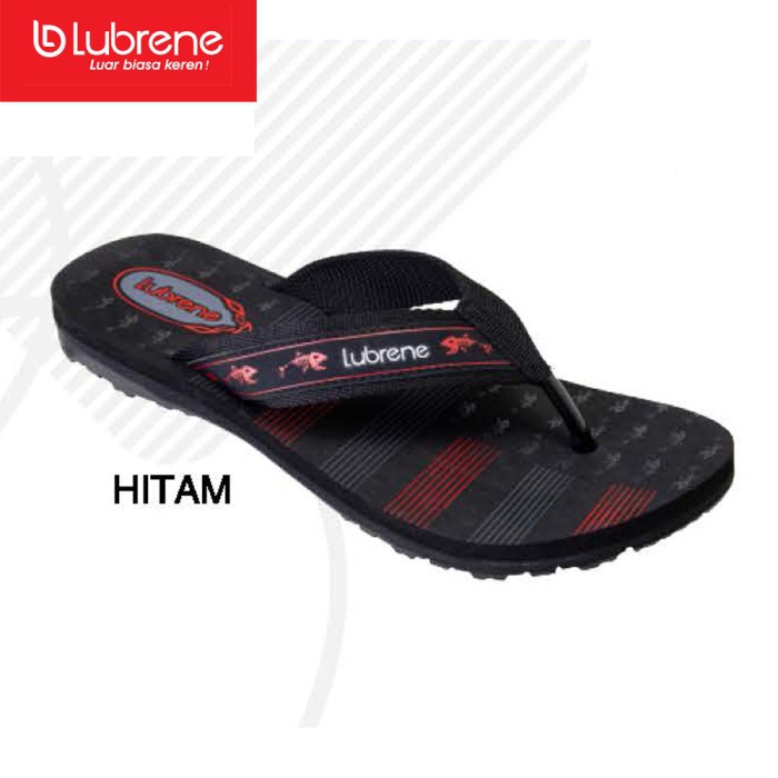 ( DISKON ) Sandal Lubrene Fisbon Original / Sandal Jepit Pria Dewasa / Sandal Sepone