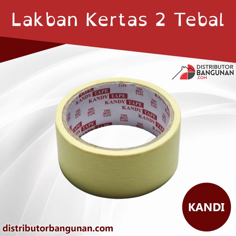

Lakban Kertas 2 Tebal KANDI (28)