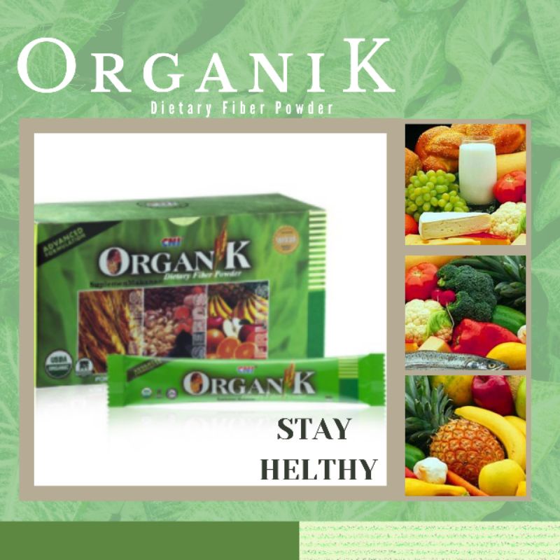 Cni Oganik Fiber Dietary Powder Suplemen Serat Menurunkan Resiko Kolesterol Kegemukan 15 Stik 8gr