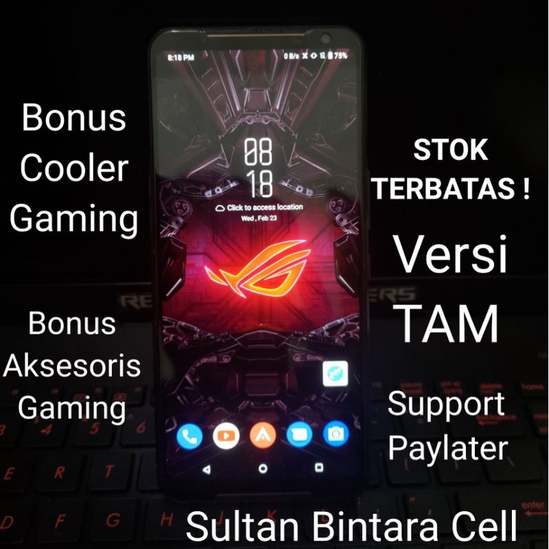 ASUS ROG PHONE 2 FULLSET MULUS NO MINUS