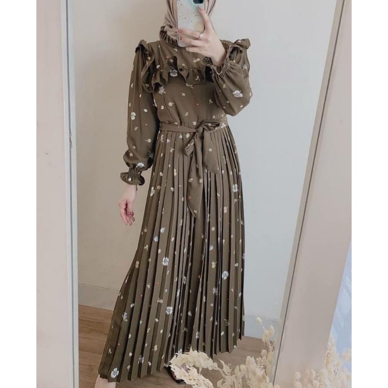 DESTIN GAMIS PLISKET MOTIF ORI MONALISA