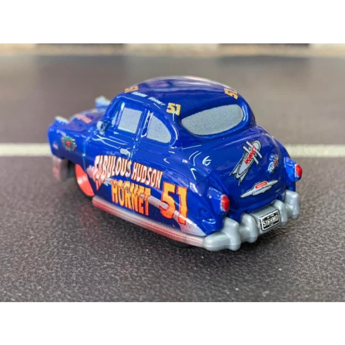 Disney Pixar Cars Mini Racers Fabulous Hudson Hornet Loose Pack - 4 cm