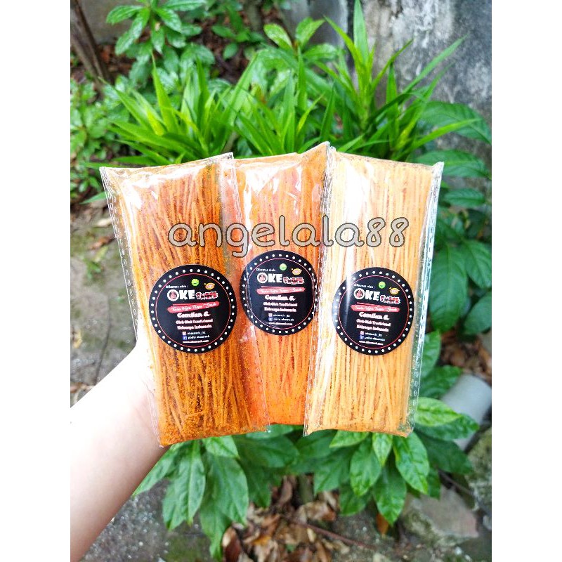 Cemilan Lidi Lidian Mie Lidi Rasa Bbq Balado Super Pedas Murah Enak Gurih