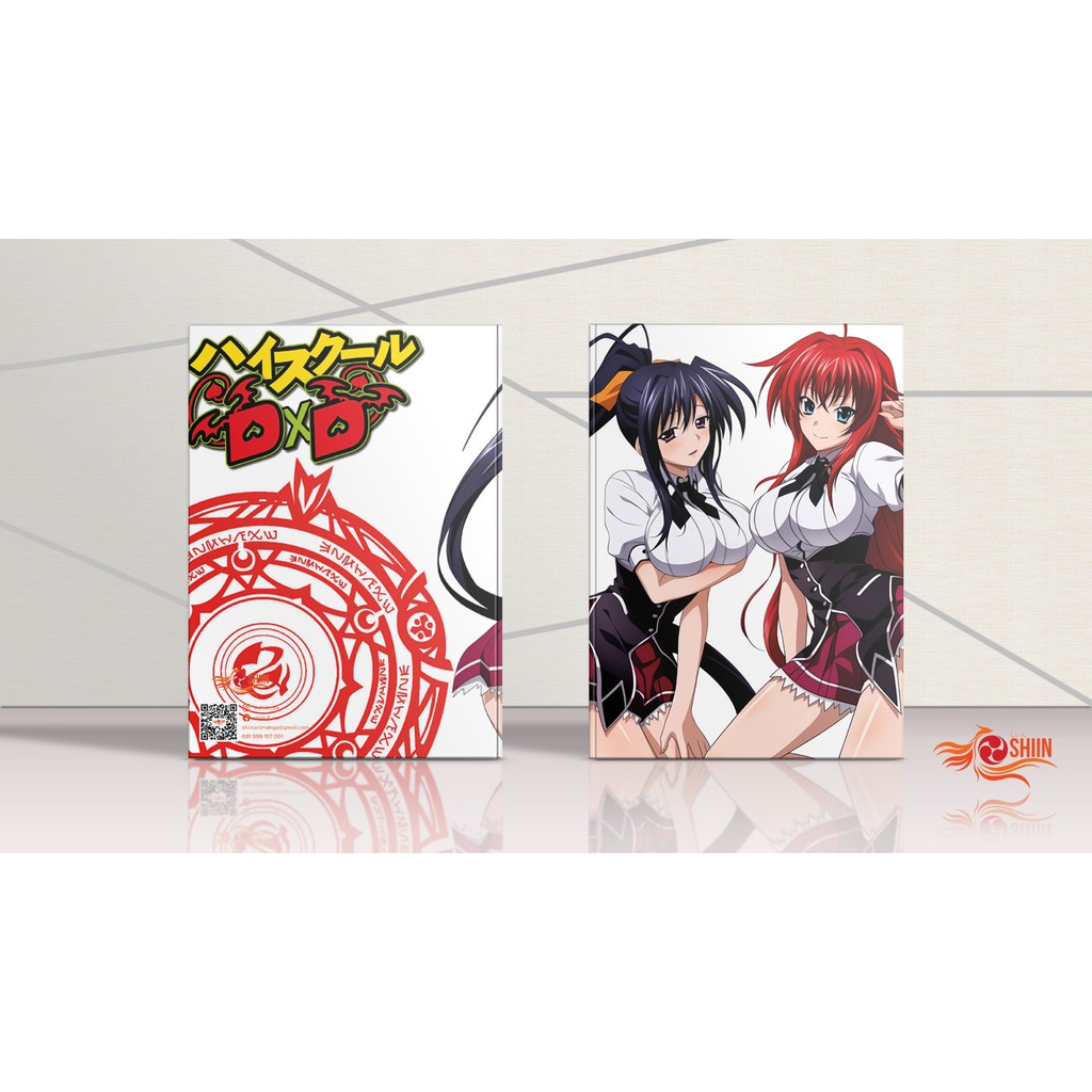 

SKETCHBOOK HARDCOVER TEMA ANIME HIGHSCHOOL DXD RIAS X AKENO SENPAI