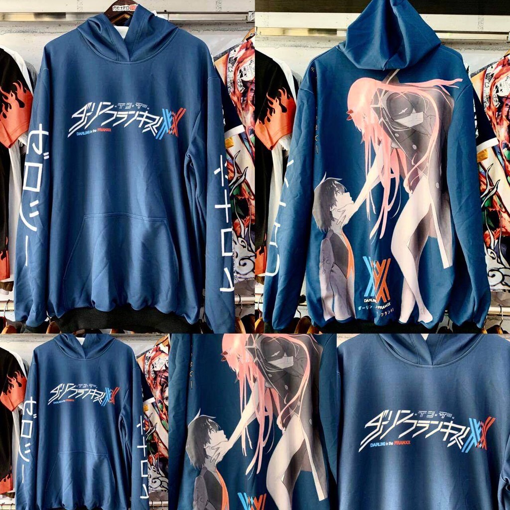 Sweater Zero Two Navy Darling in The Franxx Adidaspoly