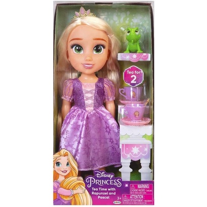 Jakks Princess Doll Tea Time with Rapunzel and Pascal