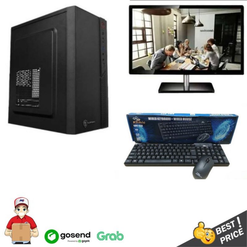 PC Core i5 3470 Lengkap + Monitor + Keyboard Mouse