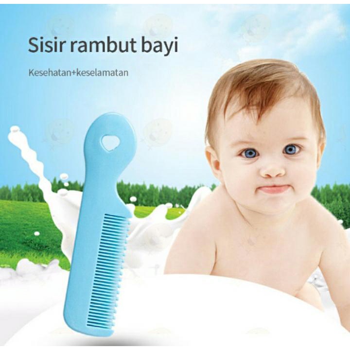 Sisir bayi Kecil || Sisir Rambut anak/Hair comb bpa free || Sisir Anak Terbaru (BIC)