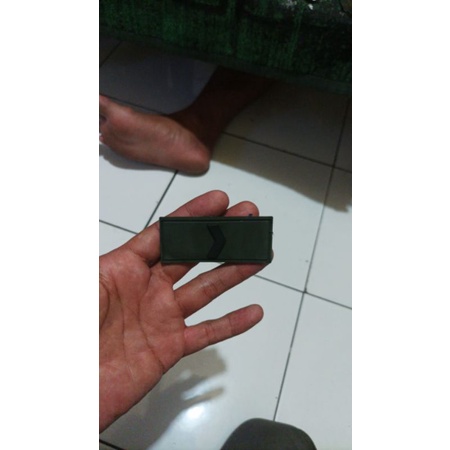 patch rubber pangkat serda kerah pdl tni sepasang