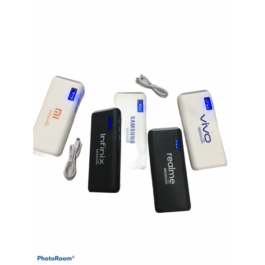 power bank samsung oppo xiaomi vivo 99000mah powerbank