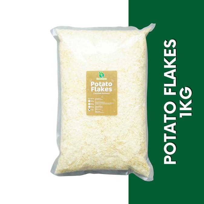 

BAYAR DITEMPAT Greenara Potato Flakes 1Kg / Tepung Kentang