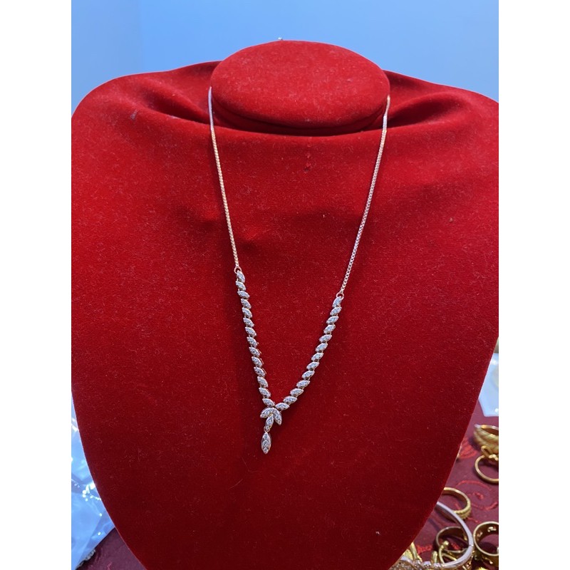 Kalung Tura Padi Kecil Berlian