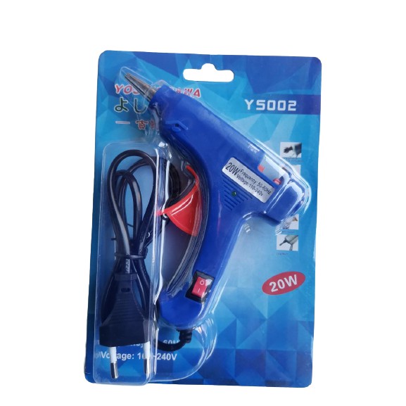 

Alat Lem tembak Pistol lilin 20Watt Hot Melt Glue Gun dengan saklar on off WOODPECKER Kecil