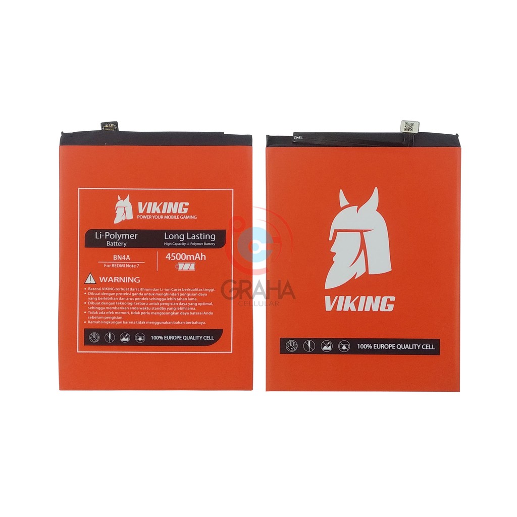 BATERAI / BATTERY / BATRE XIAOMI REDMI NOTE 7 / BN-4A VIKING DOUBLE POWER